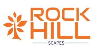 A logo for rock hill scapes, inc.